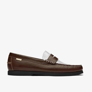 Oliver Cabell Chocolate Mono Penny Loafer - Size 45 EU (US 12)